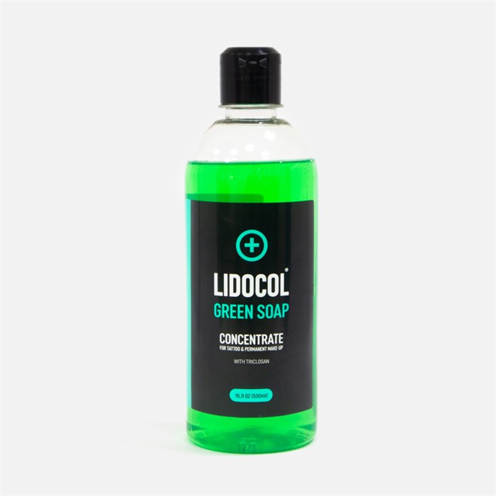 Зеленое мыло Lidocol Green Soap 500мл 4393