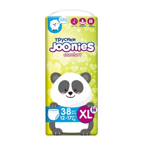 Подгузники-трусики Joonies Comfort, разм XL (12-17кг), 38шт 3971