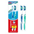 Зубная щетка Colgate Тройное действие 1+1 средняя 4045 - фото 9175